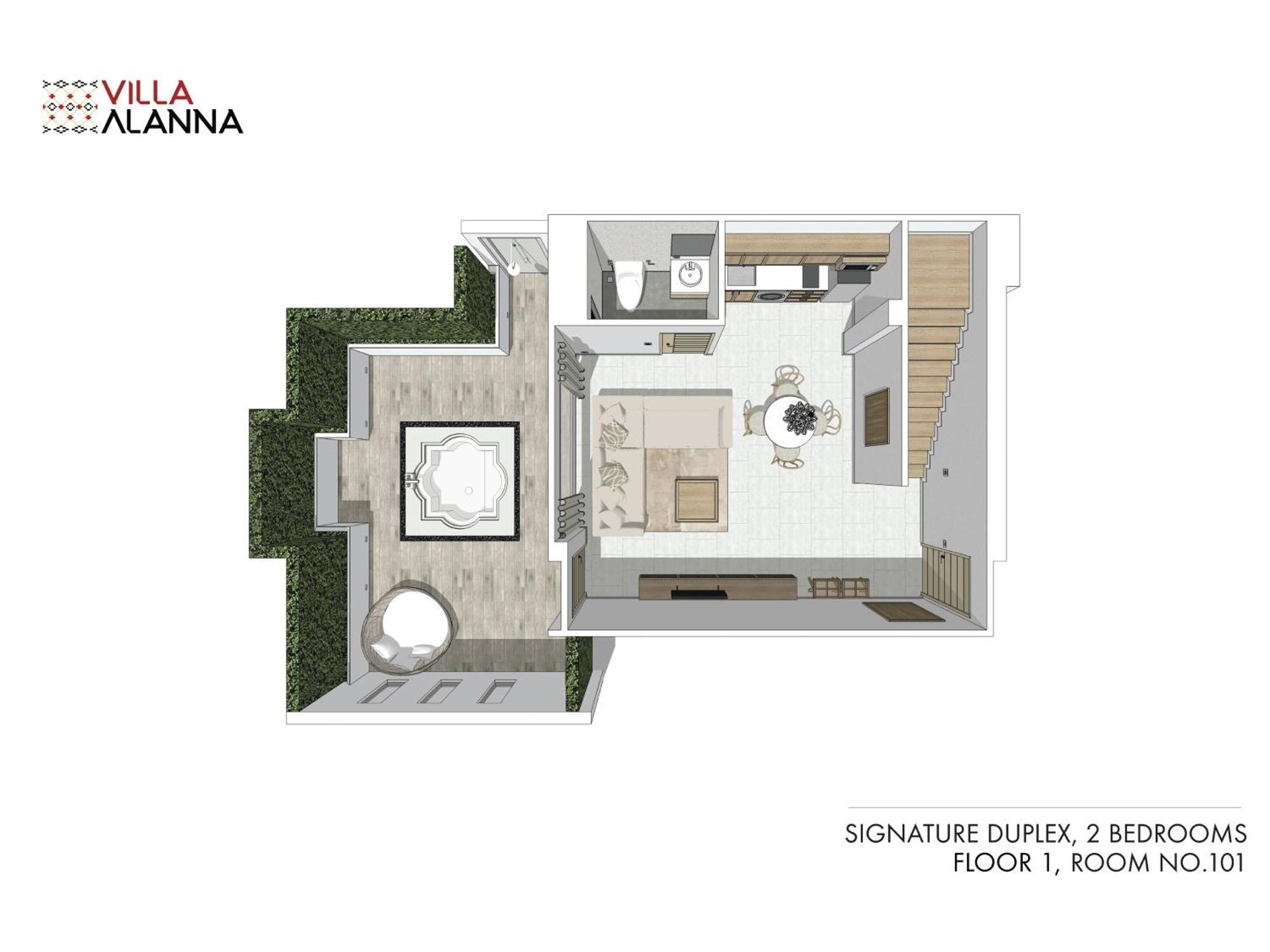 Villa Alanna شيانغ ماي الغرفة الصورة